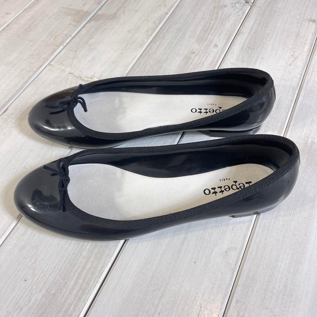 レペット　レインシューズ　ブラック　黒　【40】