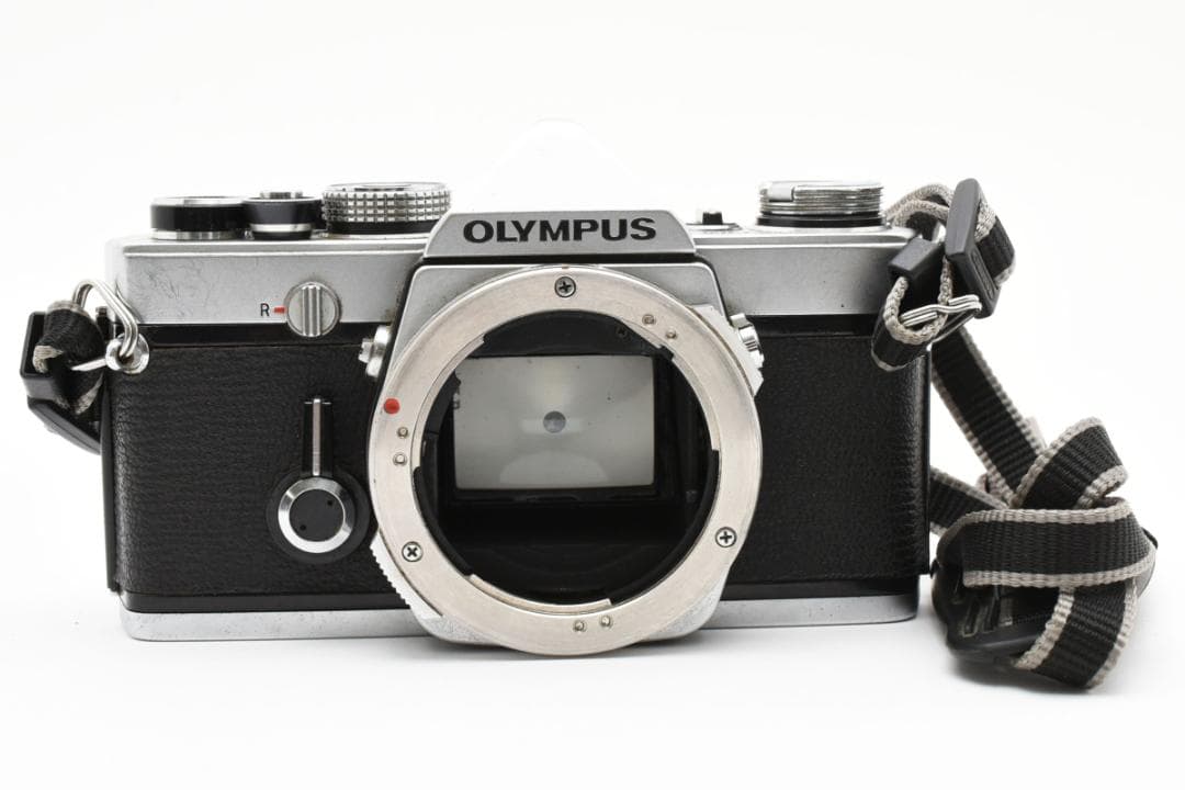 【良品】Olympus OM-1 シルバーボディ 露出計不動 一眼レフ #D07
