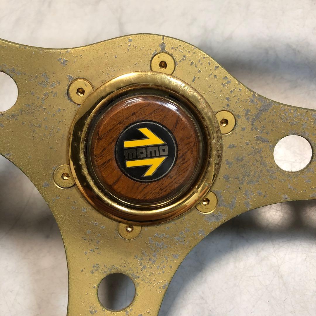 エ*ン様 車 ハンドル momo モモ ウッド ステアリング