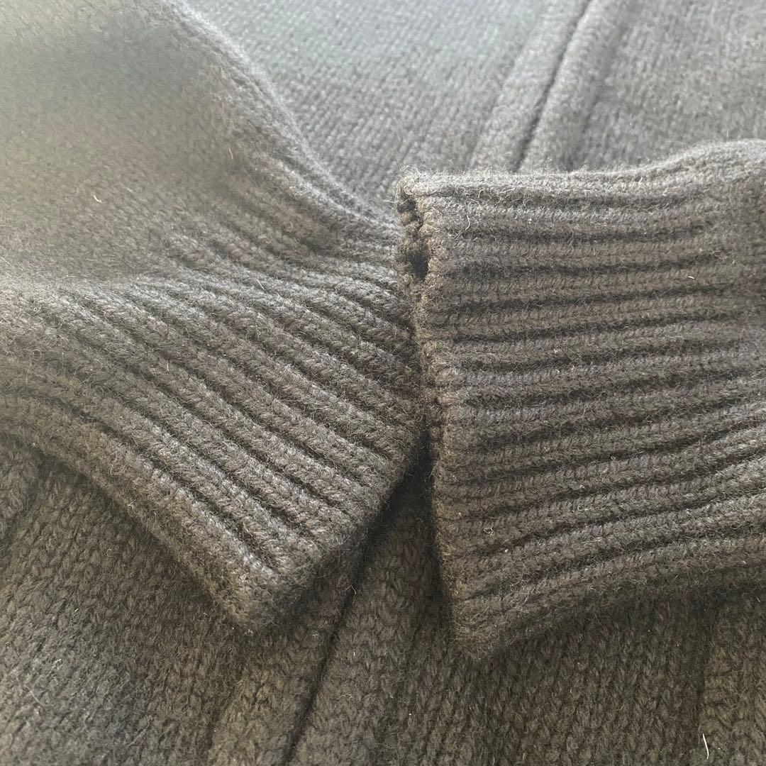 MARGARET HOWELL ドライバーズ ニット ジップアップ カシミヤ混