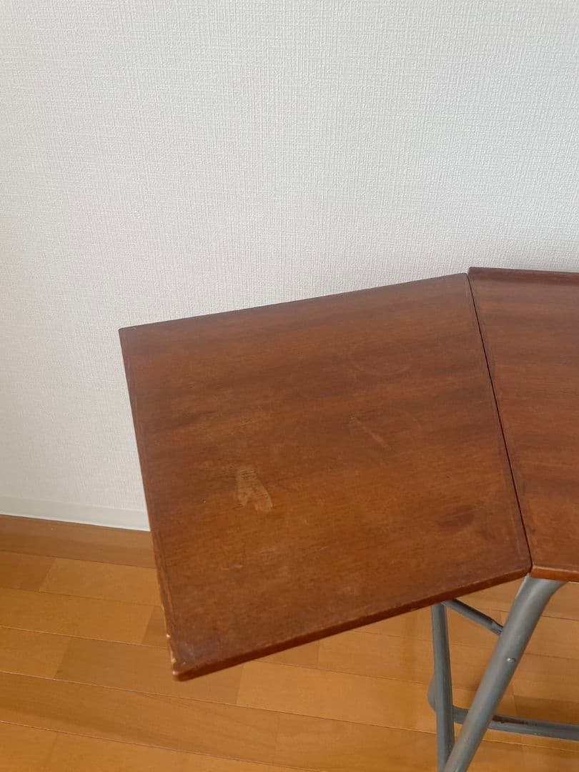 karf購入 デンマーク製 ビンテージ ドロップリーフ サイズテーブル ワゴン