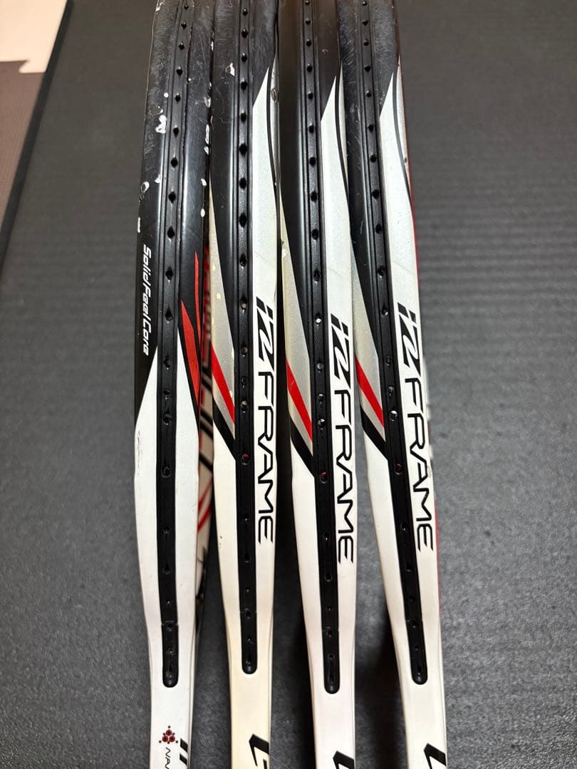 ソフトテニスラケットiNX900 計4本まとめ売り！　ヨネックス　アイネク