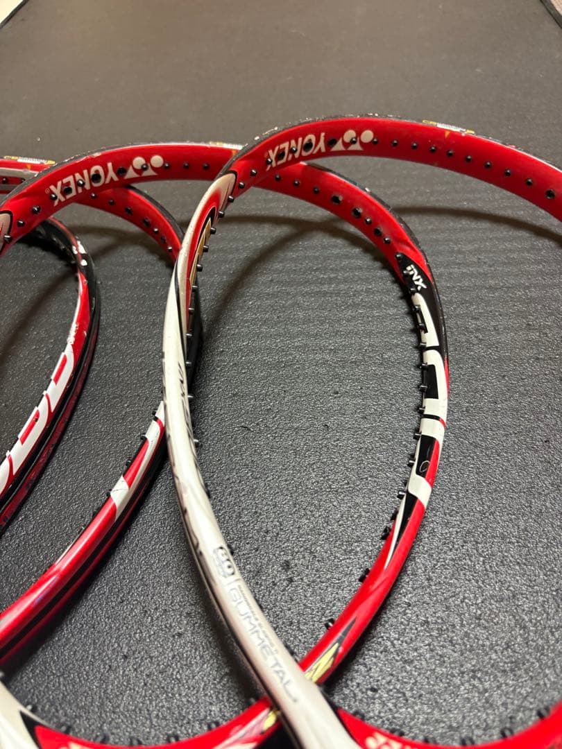 ソフトテニスラケットiNX900 計4本まとめ売り！　ヨネックス　アイネク