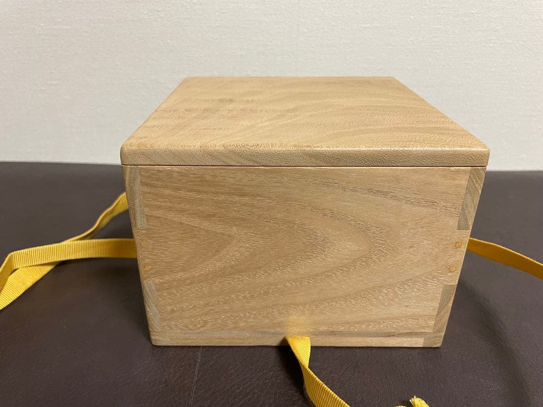 森田十雨　片身替茶盌　共箱　栞　茶碗　高麗茶碗　茶道具