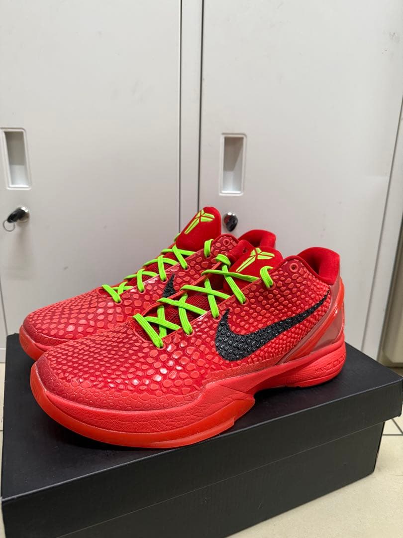 シューズ(男性用) Nike Kobe 6 Protro \"Reverse Grinch\"
