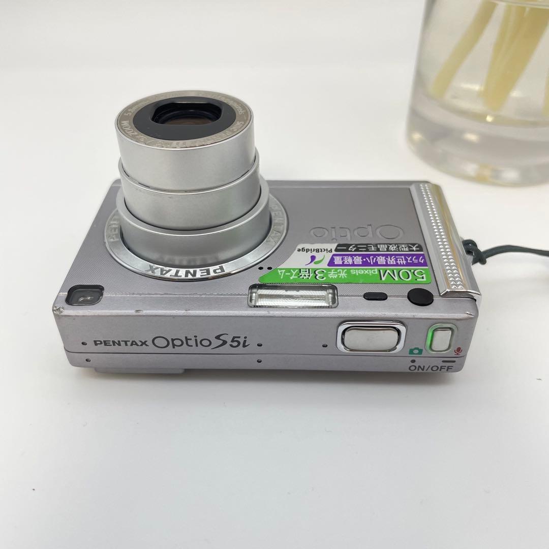 スマホ転送OK✨PENTAX Optio s5i✨動作確認済 可愛すぎるコンデジ