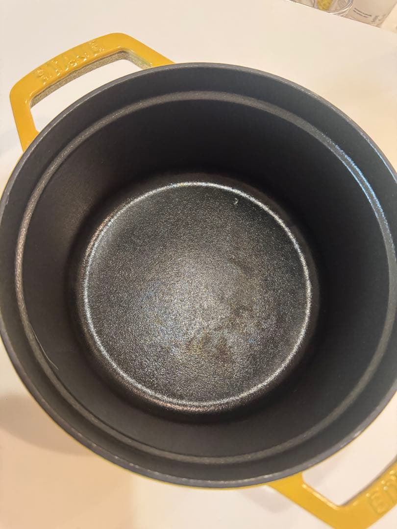 STAUB La Cocotte イエロー 両手鍋