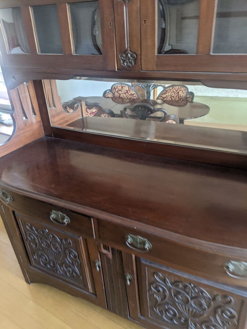 アンティーク キャビネット アンティーク家具 リビング キッチン マホガニー