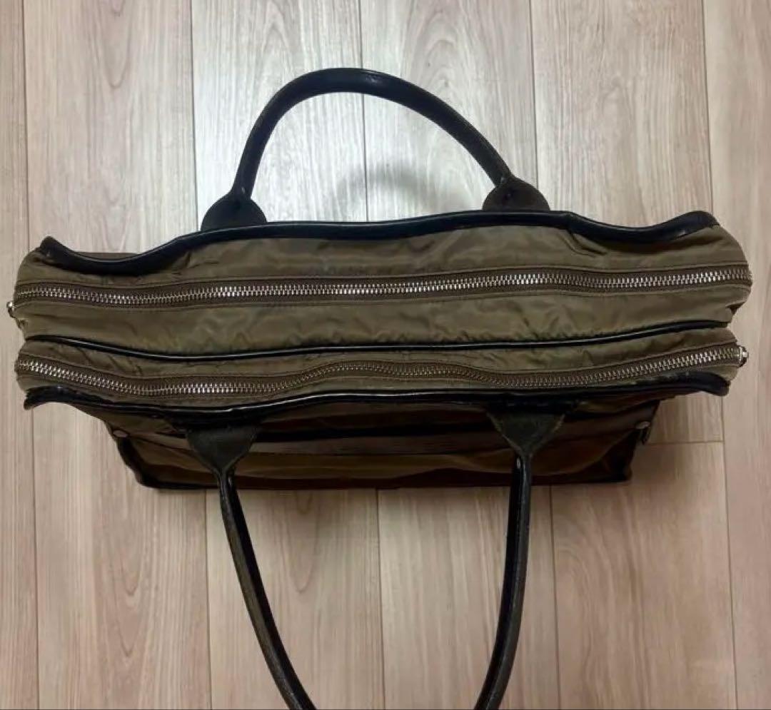 2室ビジネスバッグ カーキ