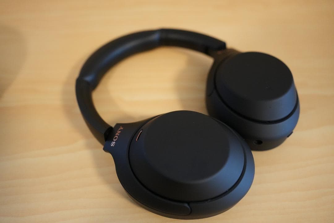 超美品_Sony WH-1000XM4 ブラック_使用頻度20回程度