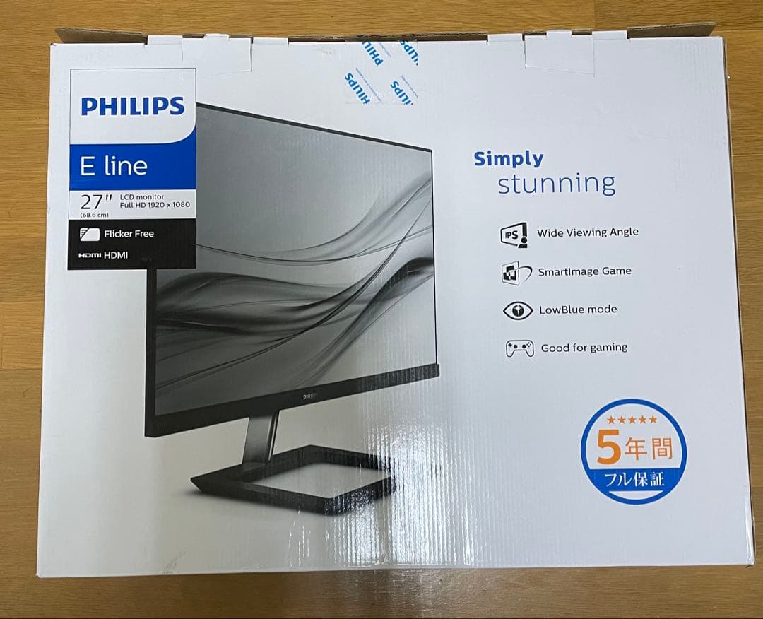 PHILIPS E line 27インチ LCDモニター