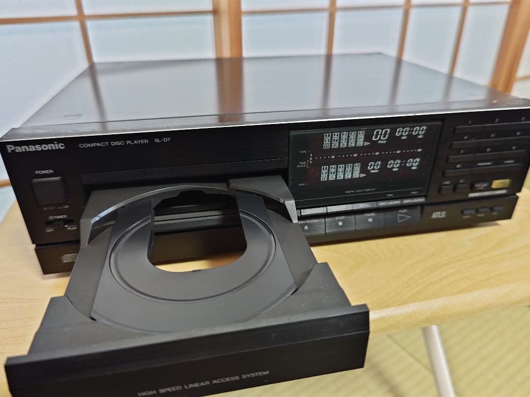 Panasonic パナソニック　コンパクトディスクプレーヤー SL-D7　稀少
