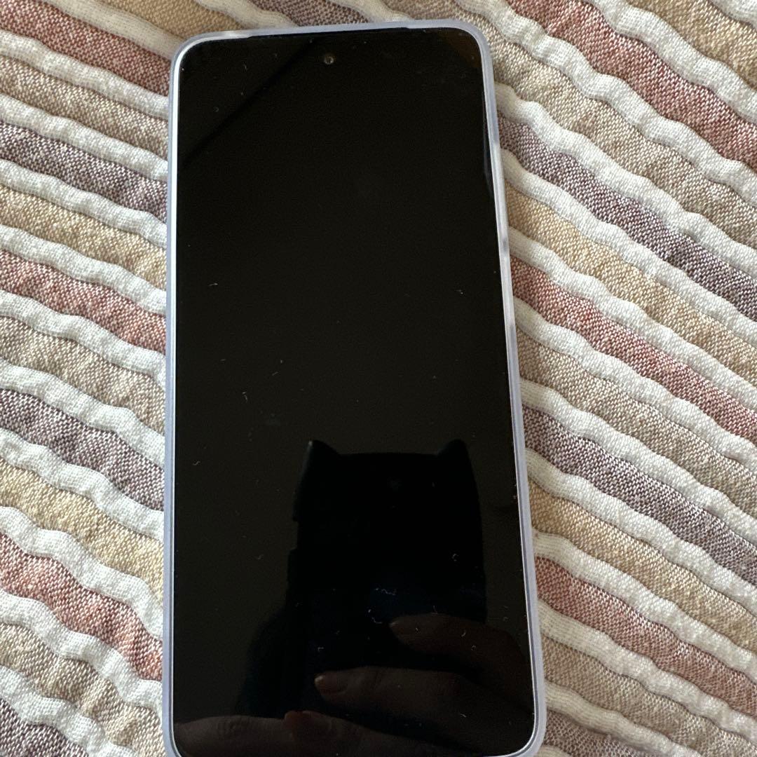 パープル デュアルカメラスマートフォン 本体