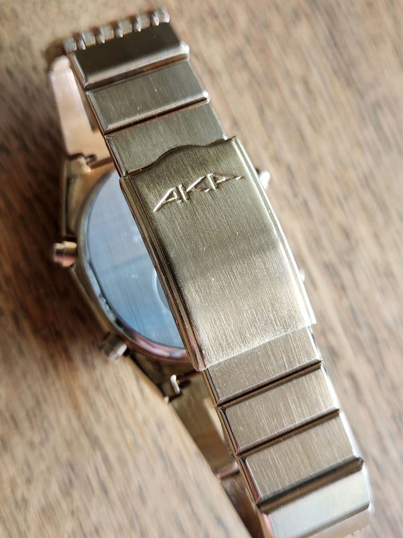 動作確認済/点灯OK　美品　セイコー　ALBA　インゴット　ダースベーダー