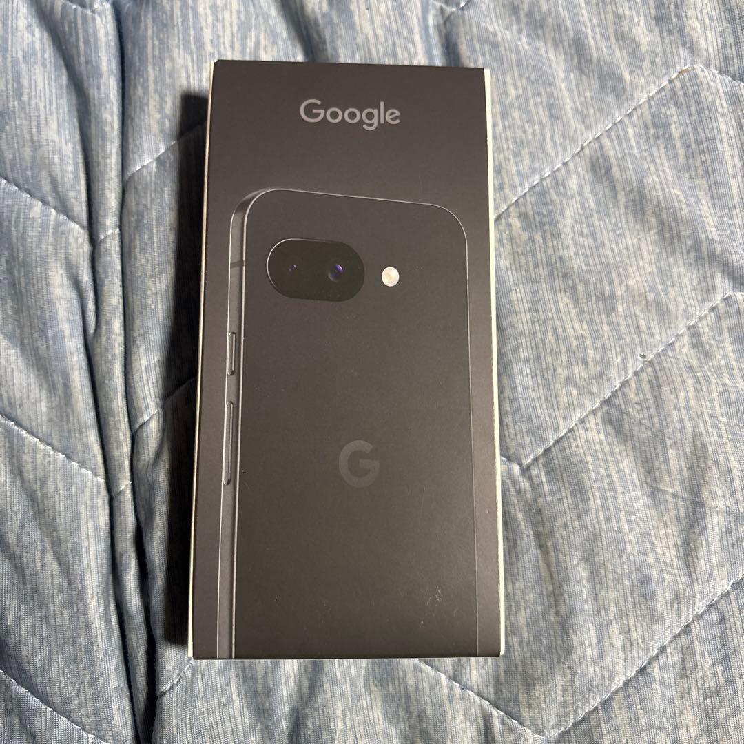 pixel9a オプシディアン　バッテリー100%