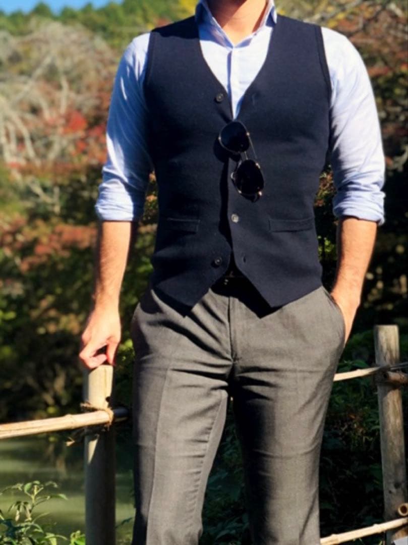 【お得品】スーツカンパニー　ベスト　5枚セット　スリムフィット　まとめ売り