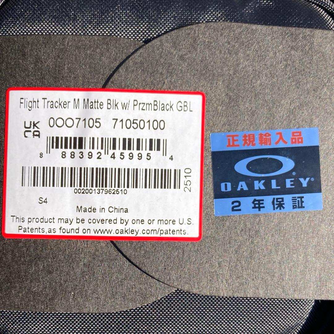 新品未使用　オークリースノーゴーグル　オークリーゴーグル　フライトトラッカーM