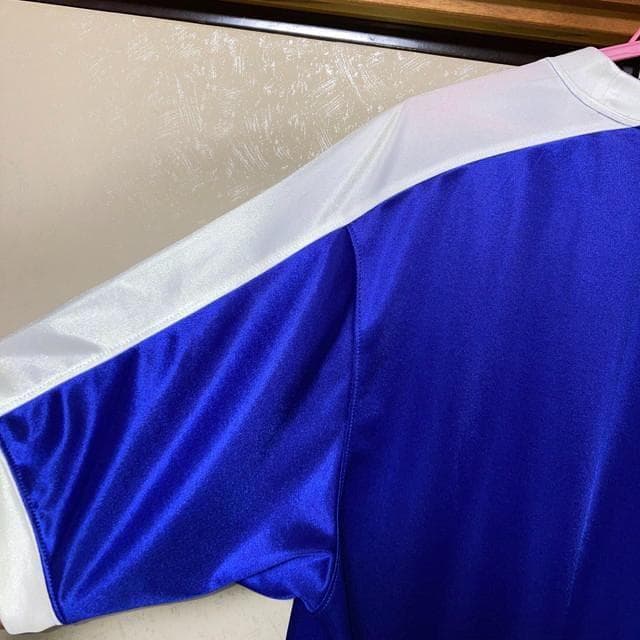 ナイキ ブラジル代表 2002 アウェー プラクティスシャツ 青 白 Lサイズ