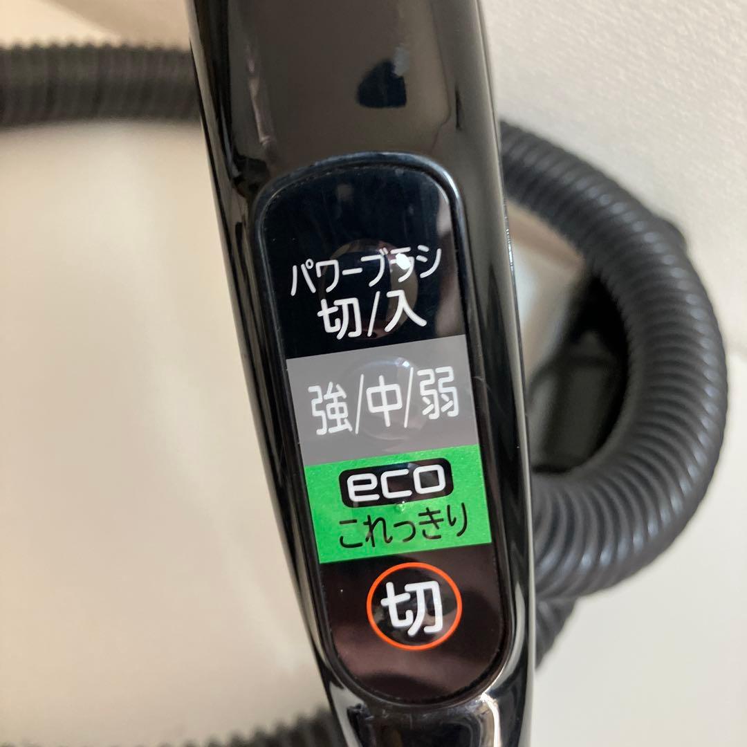 日立 掃除機　CV-SP300J　ホース　蛇腹　スイッチ　パワかるサイクロン　黒