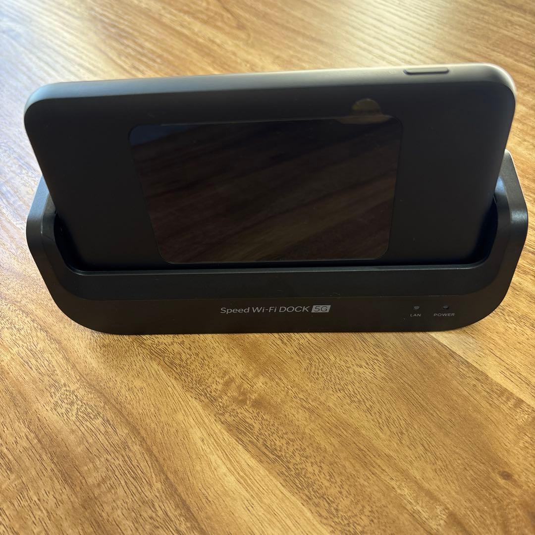 【美品】Speed Wi-Fi DOCK 5G 01