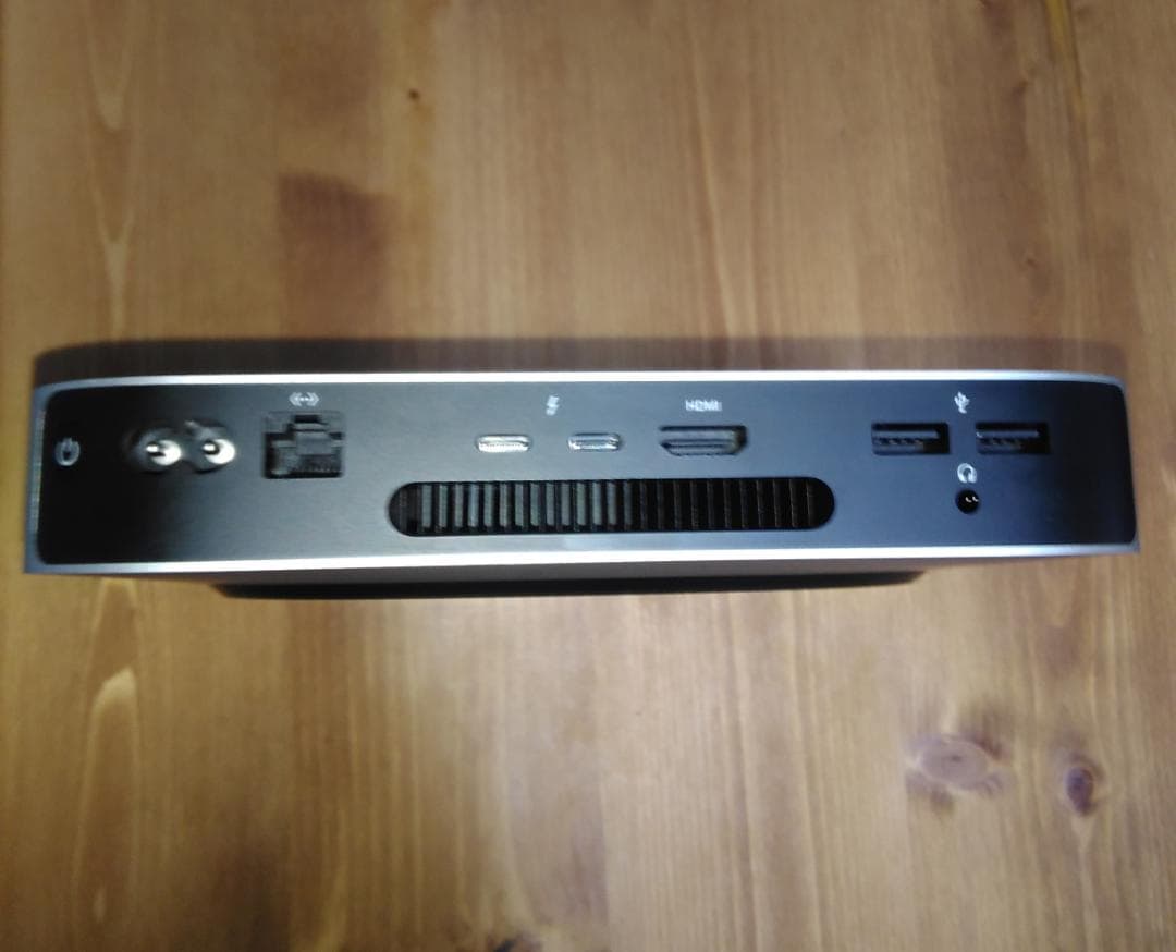 【使用数回】Mac mini 2023 M2 8GB 256GB SSD