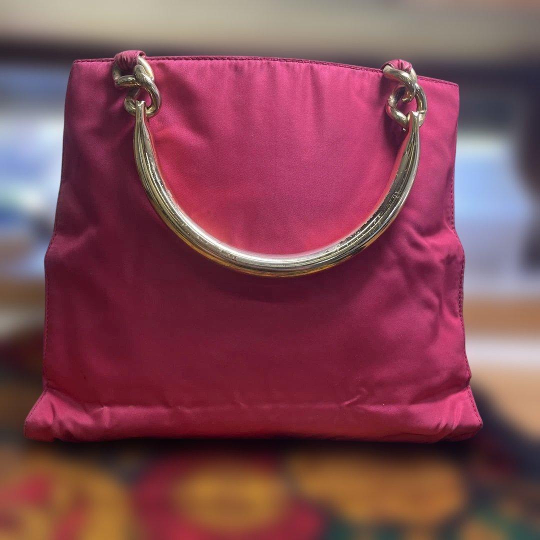 90s 超希少PRADA ピンク バッグ