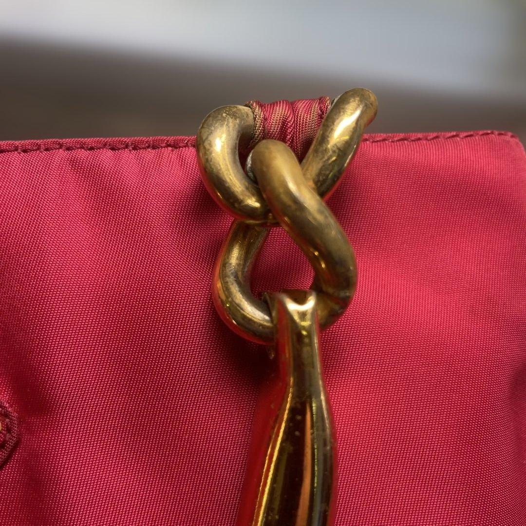 90s 超希少PRADA ピンク バッグ