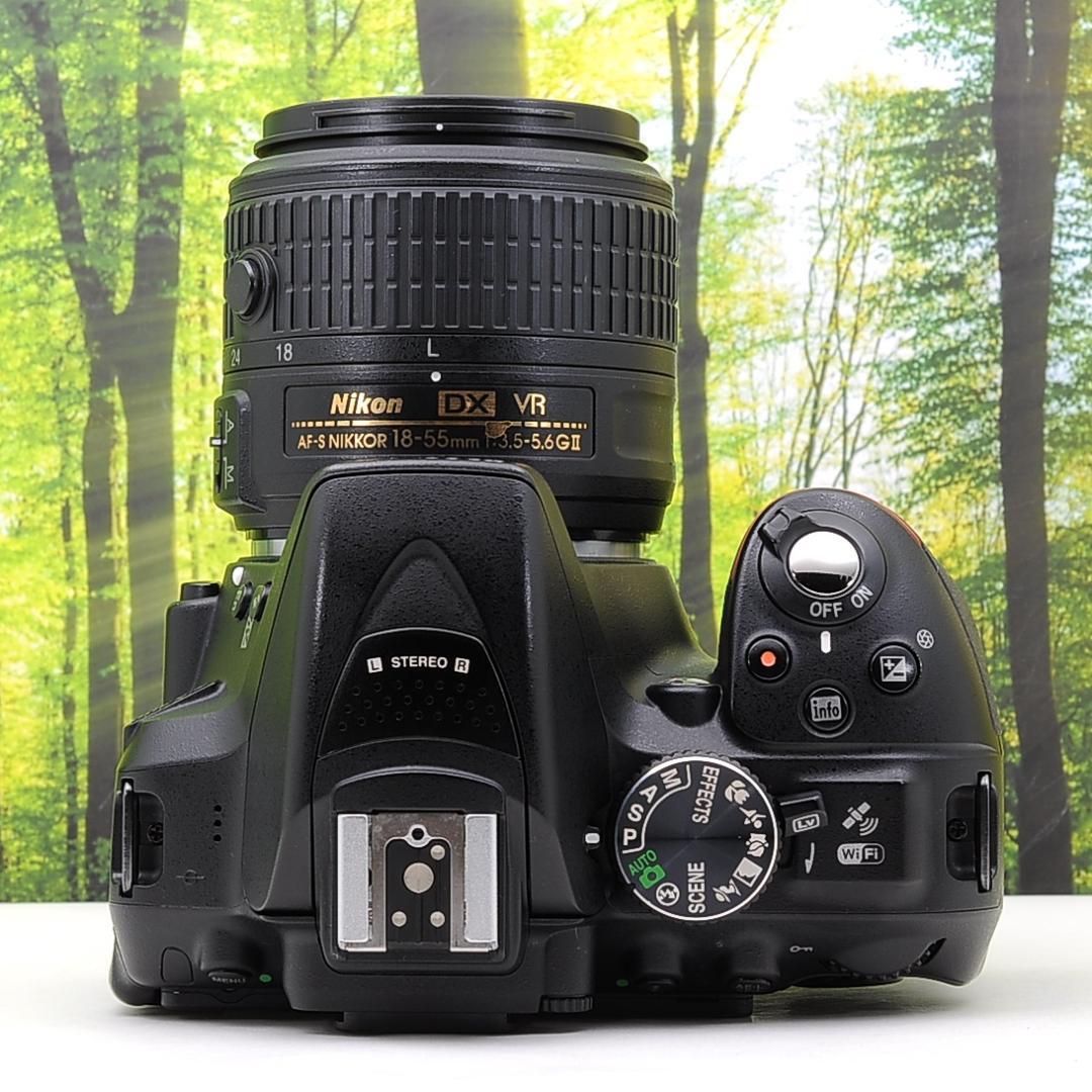 ショット数8005枚！WiFi機能付☆Nikon D5300☆初めての一眼レフに
