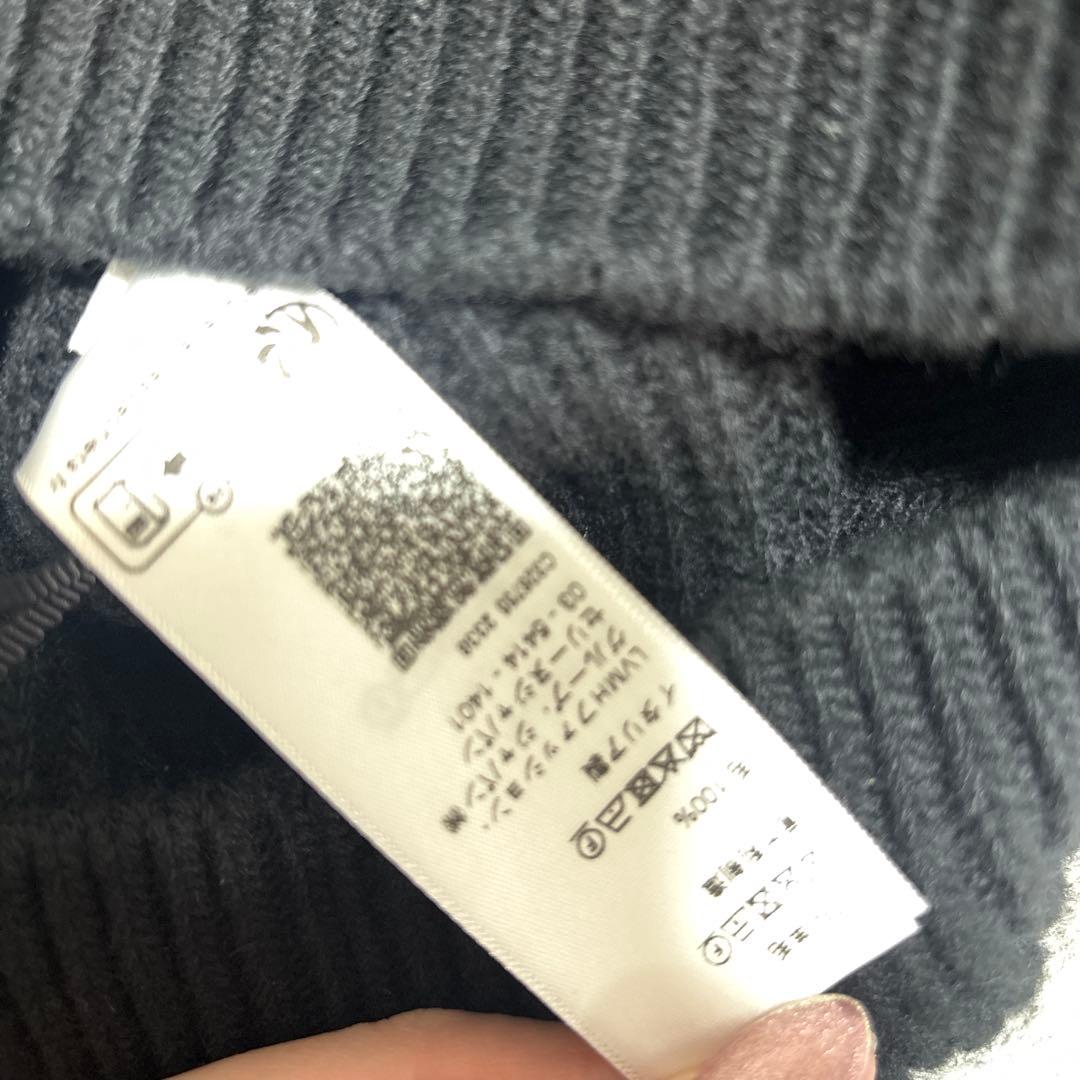 CELINE ブラック ロゴ セーター　M