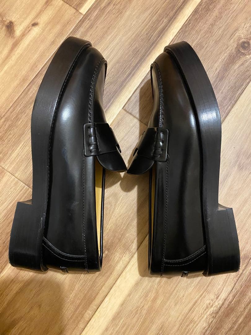 【外側美品】HERMES エルメス モカシン アワー35（22〜22.5㎝