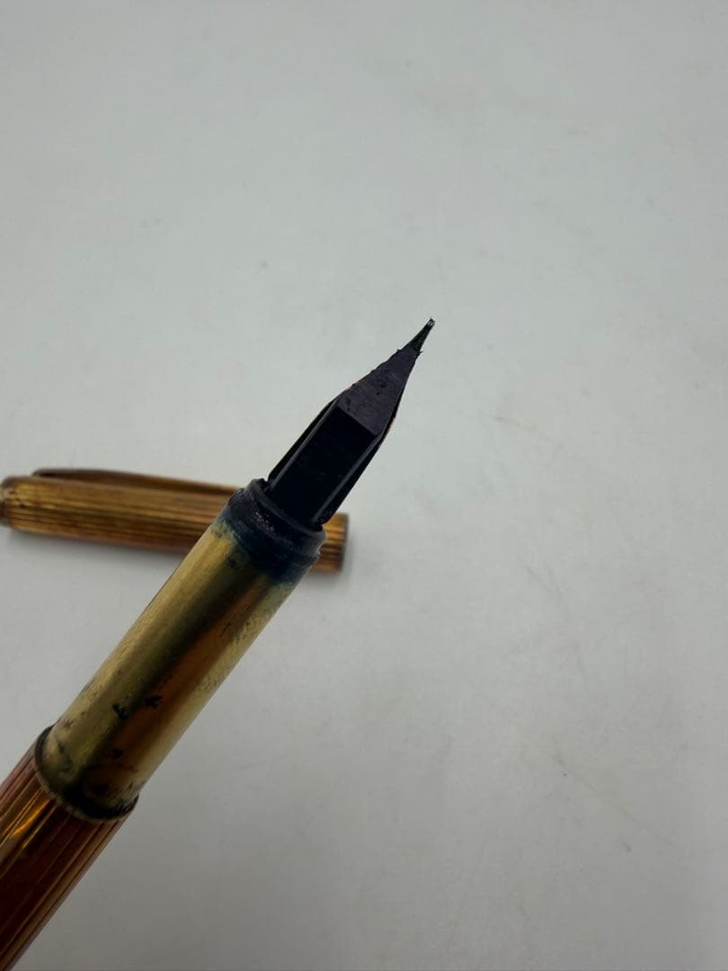 MONTBLANC モンブラン ノブレス ホワイトスター 万年筆 585