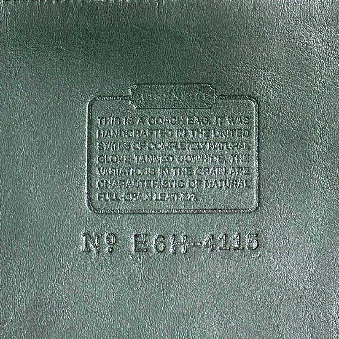 バッグ Old Coach Shoulder Bag Green