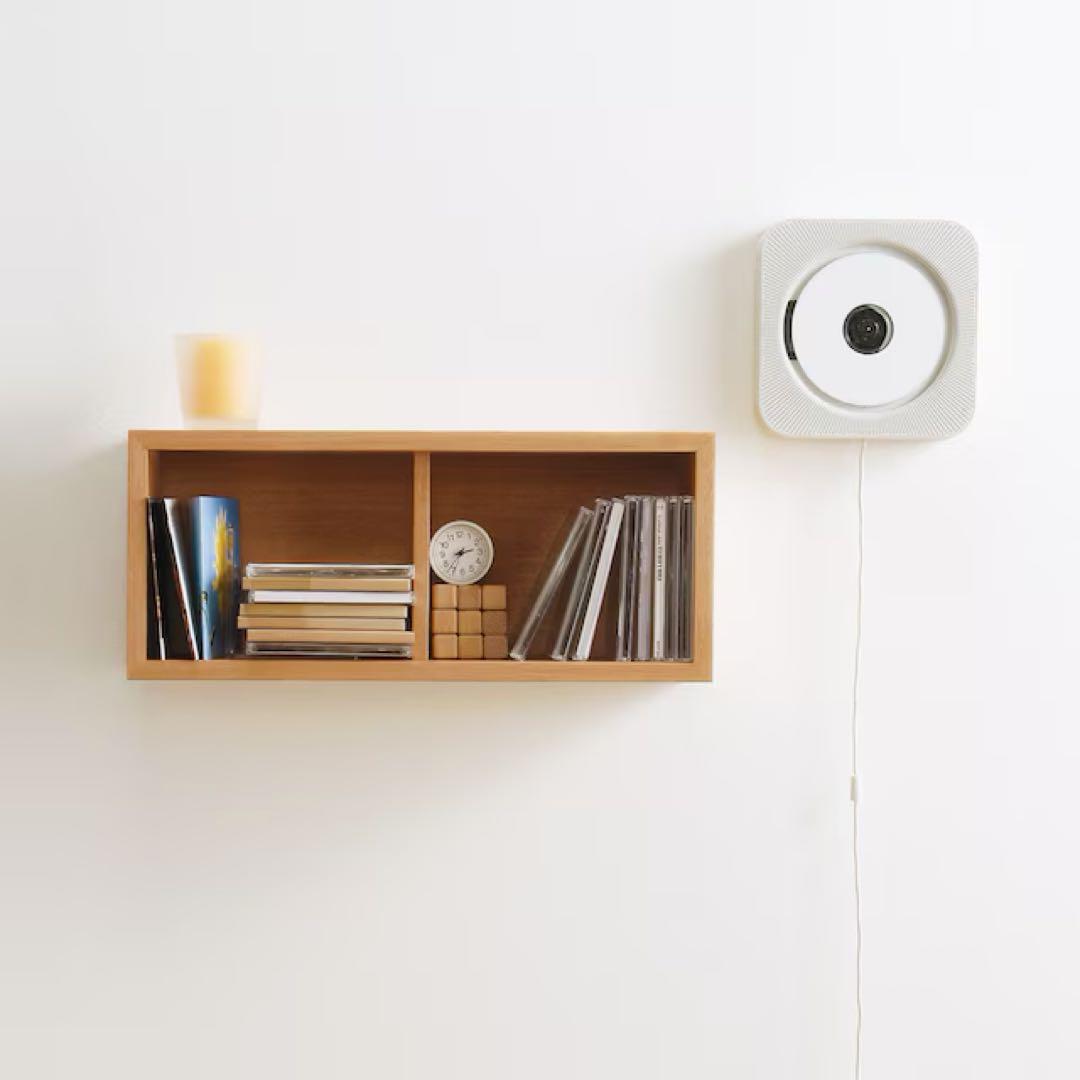 新品　無印良品 MUJI 壁掛け式CDプレーヤー