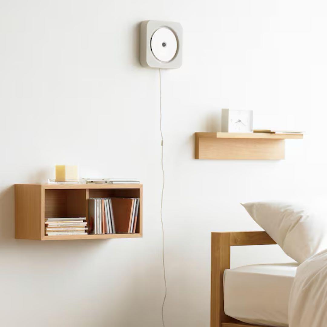 新品　無印良品 MUJI 壁掛け式CDプレーヤー