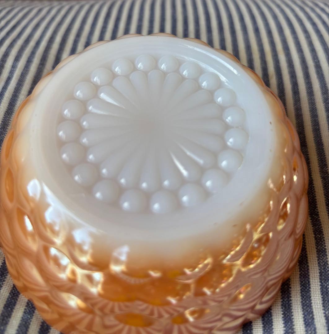 ファイヤーキング アンカーホッキング バブルピーチラスター　ベリー　ボウル 3個