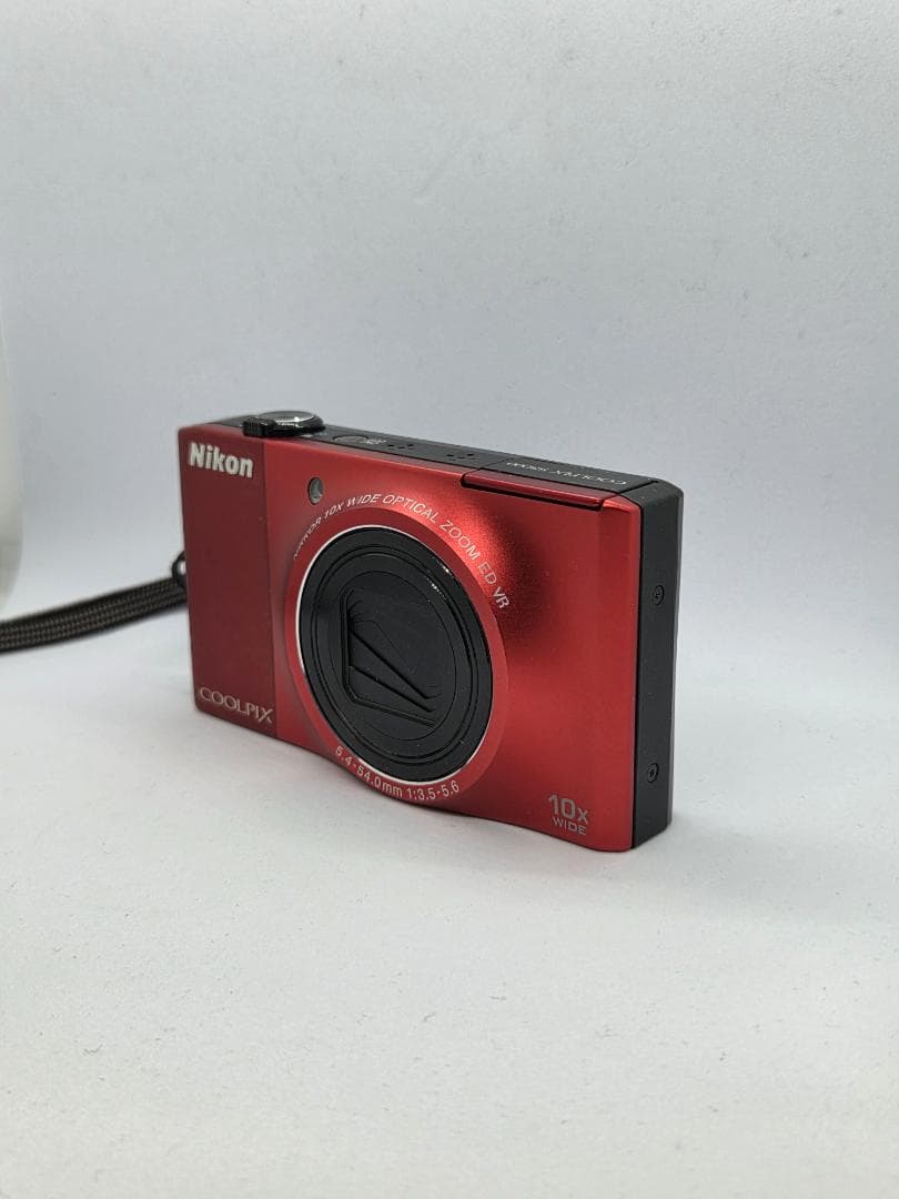 【スマホ転送OK】ニコン NIKON COOLPIX S8000 レッド