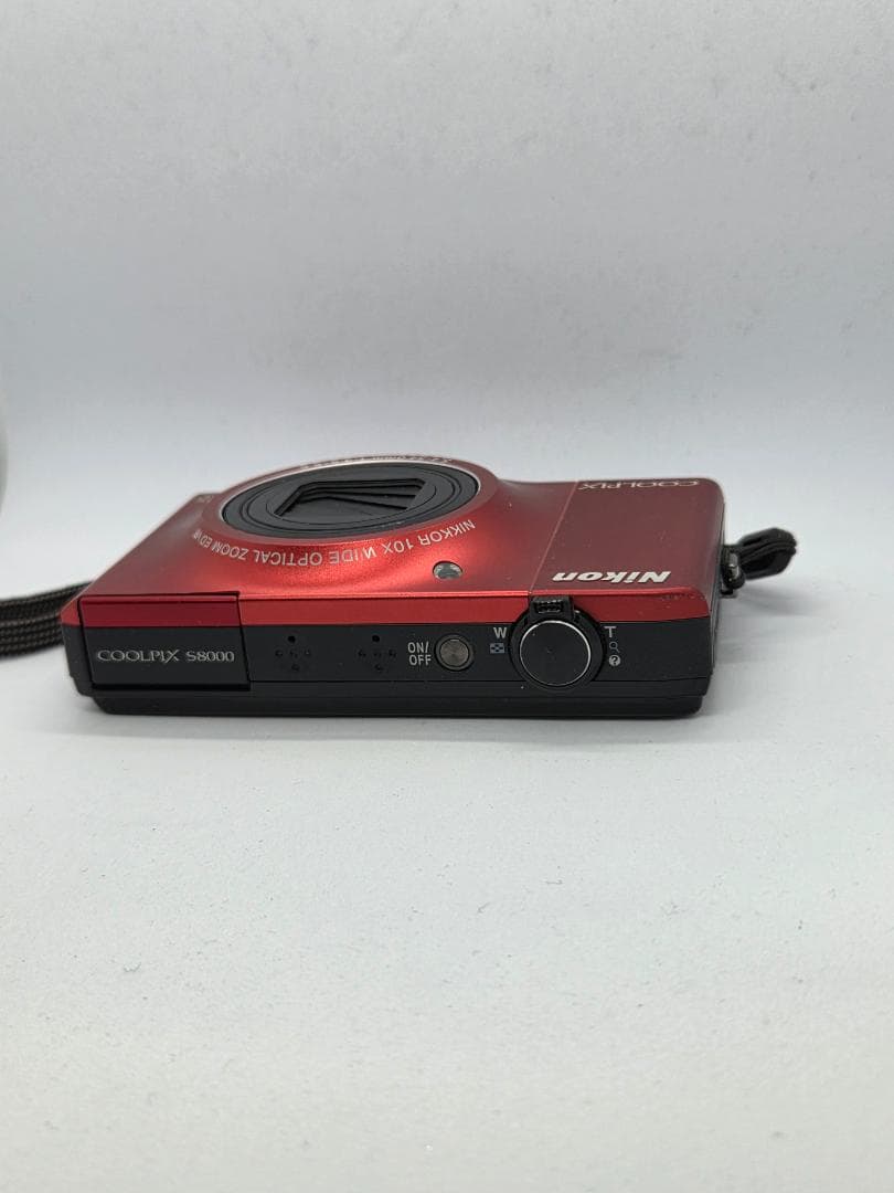 【スマホ転送OK】ニコン NIKON COOLPIX S8000 レッド