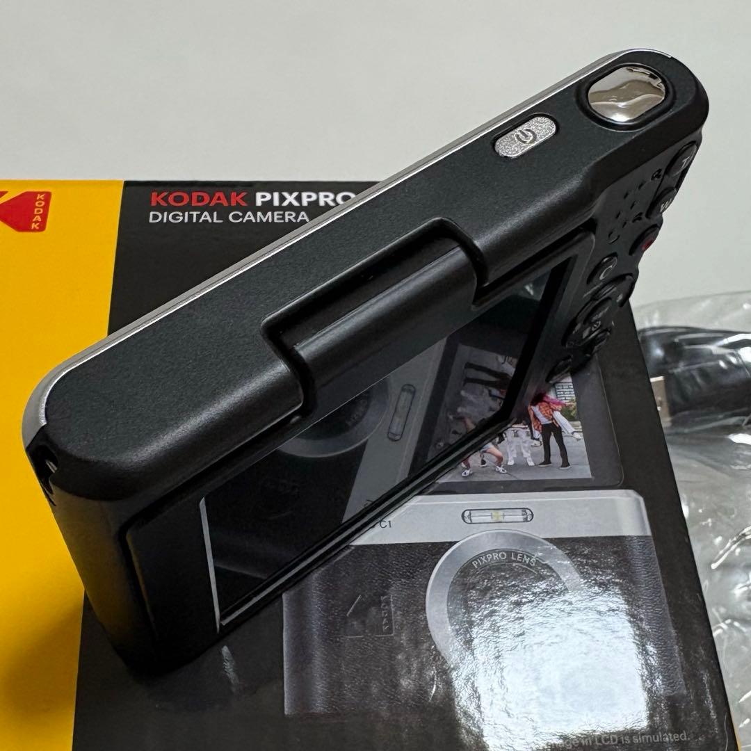 【美品・おまけ付き】KODAK PIXPRO C1 ブラック　デニム風ポーチ付き