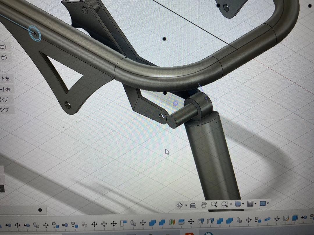 ズーマー リアサス オフセット ブランケット