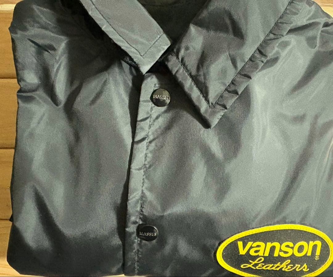 s*o様 MASSES × VANSON NYLON JACKETナイロンコーチ