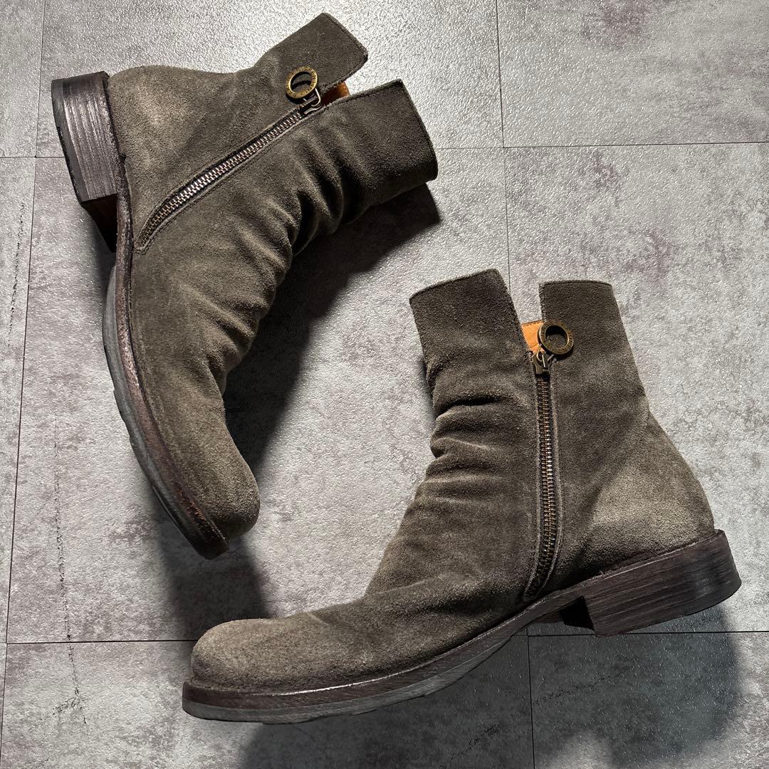 靴 00sfiorentin baker drape boots dark wear