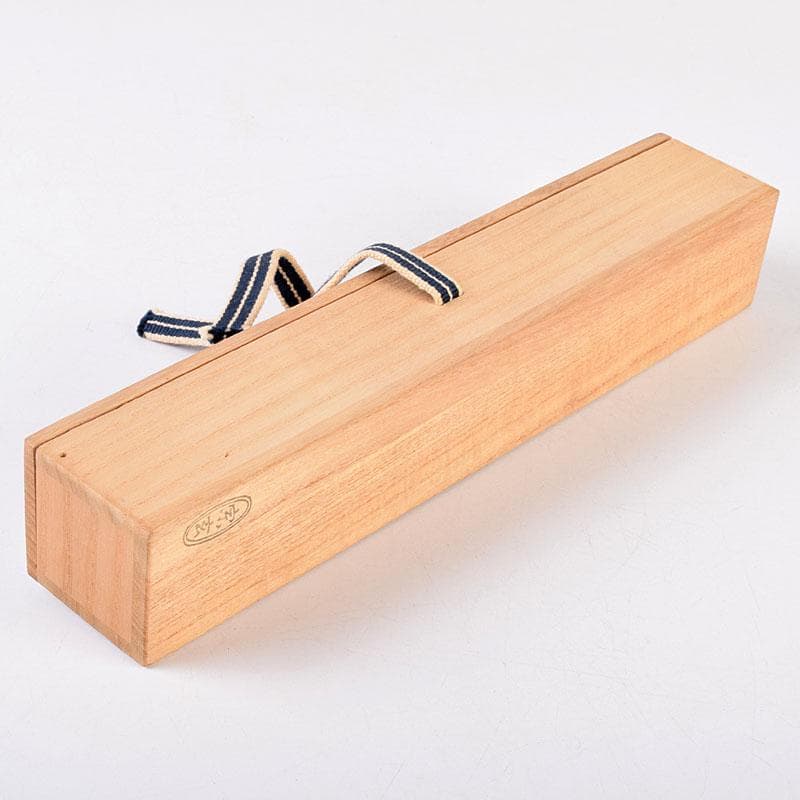 茶道具　宗玄作　茶杓　銘「瑞雲」　紫野　細合喝堂書付　共箱共筒　V　8481