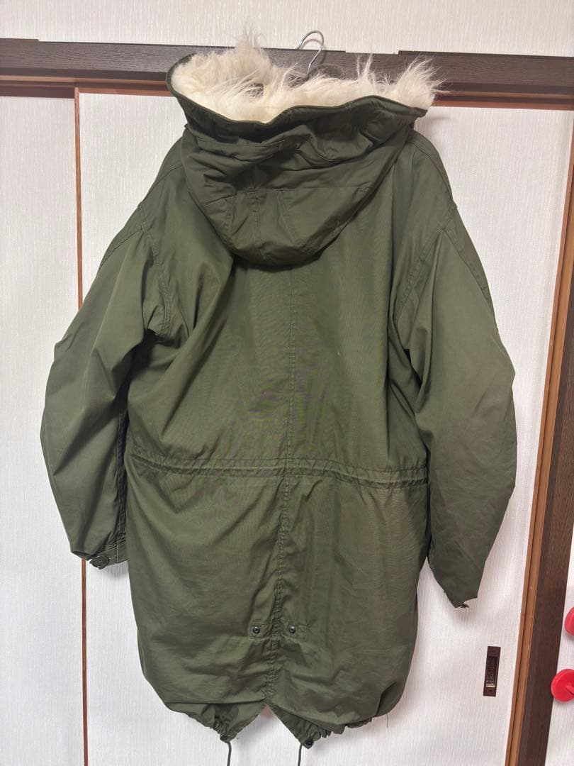 美品　m65 フィッシュテールパーカー　米軍　実物 sサイズ　フルセット