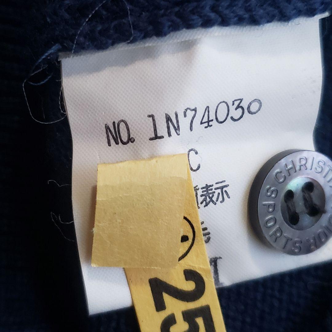 Christian Dior SPORTS　ニットポロシャツ　マーク刺繍　M