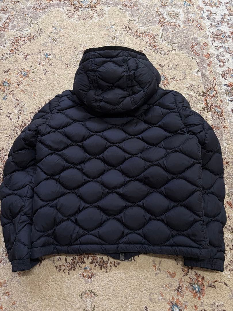 モンクレール モランデレス ダウンジャケット キルティング ネイビー サイズ5