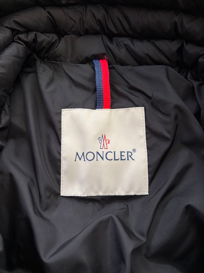 モンクレール モランデレス ダウンジャケット キルティング ネイビー サイズ5