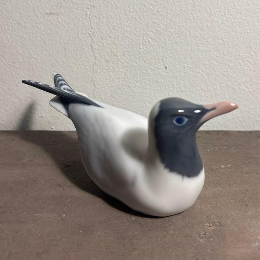 ロイヤルコペンハーゲン　フィギュリン　ユリカモメ　ズグロカモメ