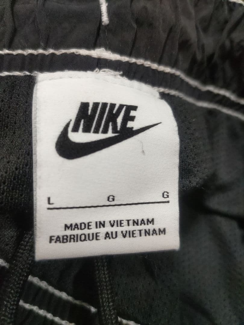 【美品】NIKE ナイキ ナイロンアノラック ハーフジップ セットアップ上下L