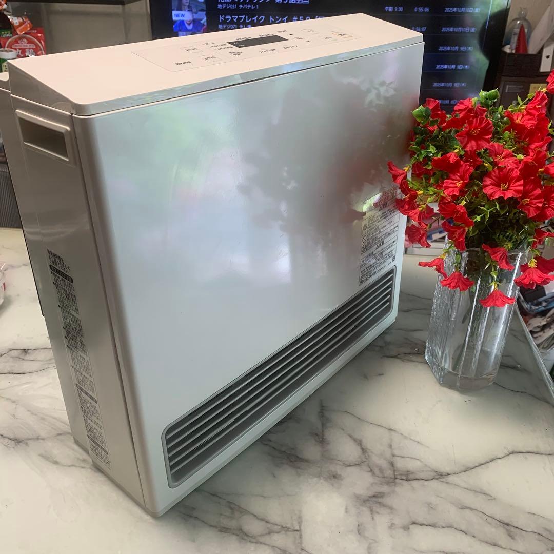 美品　2021年■Rinnaiガスファンヒーター都市ガス■RC-U5801E■