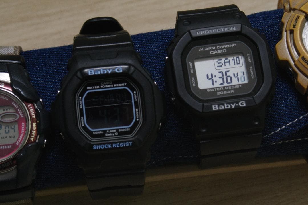 【片付け整理】G-SHOCK,BabyG,DATABANK10本セット稼働品
